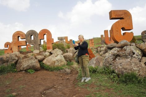 alphabet monument