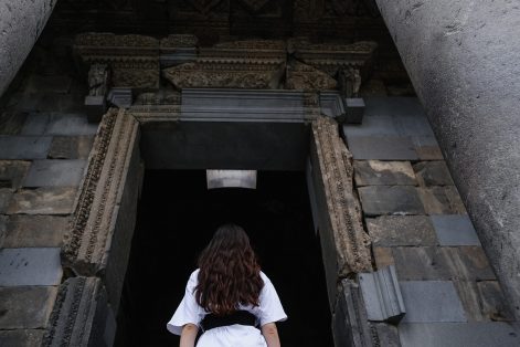 Garni Temple Armenia visitor photo