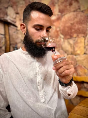 Wine tasting