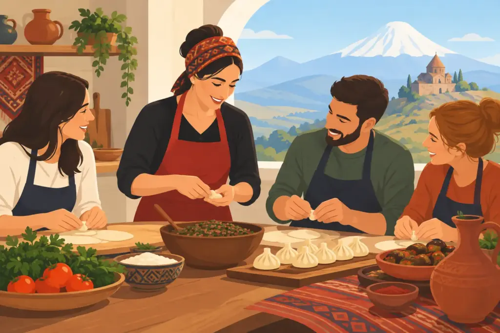 What an Armenian Cooking Class Experience Feels Like